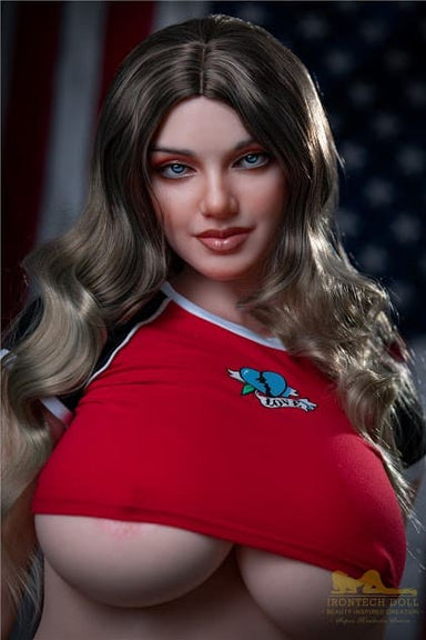 irontech silicone big breasts sex doll