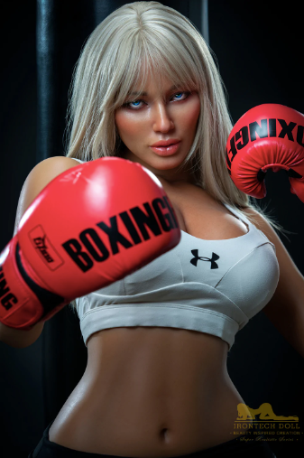 Ultra realistic boxer girl silicone sex doll 