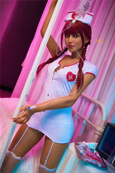 Irontech sexy nurse sex doll silicone 